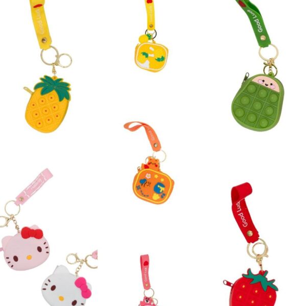 کیف سیلیکونی هندزفری(ارسال طرح رندوم)