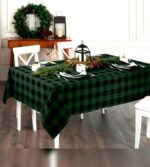 رومیزی پارچه ای 180*150شش نفره (رندوم) - تصویر 3