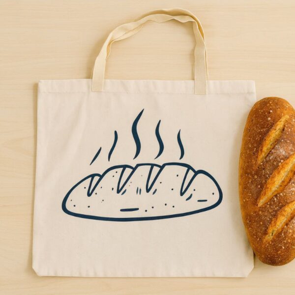 ساک نان بزرگ پارچه ای