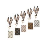 آینه مستطیل چرمی ( ارسال طرح رندوم)