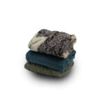 دستمال پتویی 3 عددی ( ارسال رنگ رندوم )