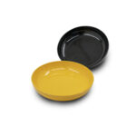 بشقاب متوسط ملامین طرح لومینارک زرد21040 - تصویر 2