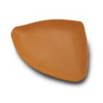 بشقاب مزه مدل مثلث ملامین نارنجی  840012 - تصویر 2