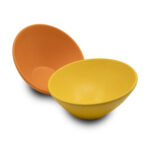 کاسه سالاد کج ملامین زرد 2120 - تصویر 2