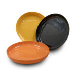 دیس بزرگ ملامین طرح لومینارک زرد 29040 - تصویر 2