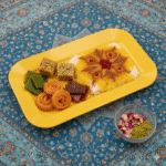 دیس کباب ملامین زرد بزرگ 3819