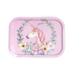 سینی فلزی اسب تک شاخ بزرگ (ارسال طرح رندوم) - تصویر 6